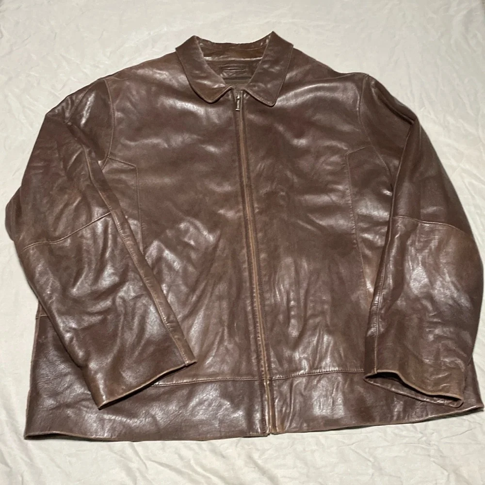 Wilson’s Leather Pelle Studio men’s jacket size 2XL